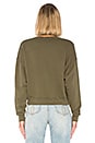 view 3 of 4 Recycle Crew Neck Sweatshirt in Army Green