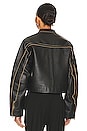 view 4 of 5 Racer Leather Jacket in Black Leather