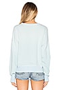 view 3 of 4 Oversized Crewneck Sweatshirt in Faded Blue