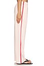view 3 of 6 PANTALONES SUNLAND in Pink Salt With Red