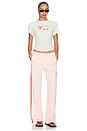 view 5 of 6 PANTALONES SUNLAND in Pink Salt With Red