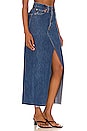 view 2 of 4 Long Denim Skirt in Indigo