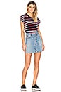 view 4 of 4 Levis High Waist Mini Skirt in Indigo