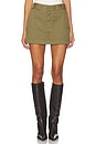 view 1 of 6 The Ollie Skirt in Army Green