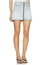 view 2 of 6 West Zip Skirt in Solana Blue