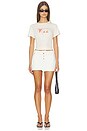 view 5 of 6 Roxy Skirt in Crema