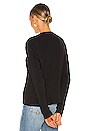 view 3 of 5 x Hanes Thermal Long Sleeve Tee in Black