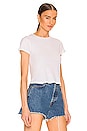 view 2 of 4 x Hanes 90's Baby Tee in Vintage White