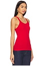 view 2 of 4 Ribbed Tank in Ruby