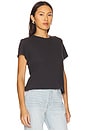view 2 of 4 1950s Boxy Tee in Washed Black