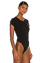 view 3 of 5 Slim Tee Bodysuit in Black