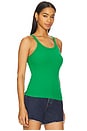 view 2 of 4 Ribbed Tank in Verde