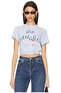 view 1 of 5 Angel Devil Classic Tee in Light Blue
