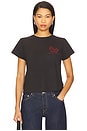 view 2 of 5 Cherry Pie Classic Tee in Washed Black