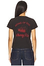 view 4 of 5 Cherry Pie Classic Tee in Washed Black