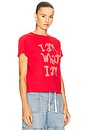 view 2 of 4 WHAT I AM Tシャツ in Roja