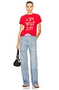 view 4 of 4 WHAT I AM Tシャツ in Roja
