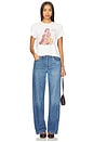 view 4 of 4 Puppies 50s Boxy Tee in White
