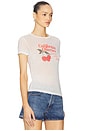 view 2 of 4 CAMISETA PEQUENA CHERRIES in Vintage White
