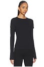 view 2 of 4 Slim Layer Long Sleeve in Black