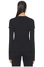 view 3 of 4 Slim Layer Long Sleeve in Black