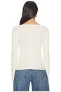 view 3 of 4 CAMISETA V CUT in Vintage Ivory