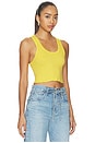 view 2 of 4 CAMISETA TIRANTES CROPPED 60S in Faded Dandelion