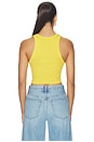 view 3 of 4 CAMISETA TIRANTES CROPPED 60S in Faded Dandelion