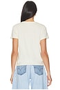view 3 of 4 Classic Tee 5 O'clock in Vintage White