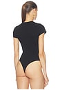view 5 of 5 60s Slim Tee Bodysuit in Black