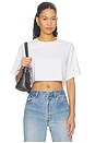view 1 of 4 90s Cropped Easy Tee in Optic White
