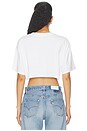 view 4 of 4 90s Cropped Easy Tee in Optic White