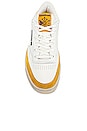 view 4 of 6 X NGG Club C Sneaker In White & Orange in White & Orange