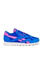 view 1 of 6 Classic Nylon Sneaker in Optimum Blue, True Pink & Chalk