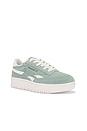view 2 of 6 Club C Double Revenge Sneaker in Hybrid Green & Chalk