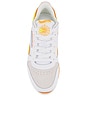 view 4 of 6 Classic Leather Sneaker in White, Sunbaked Clay & Electric Amber