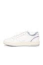 view 5 of 6 Phase Court Sneaker in Chalk, Vintage Blue, & Laser Pink