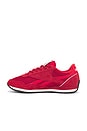 view 5 of 6 Heritage Running Sneaker in Red & White