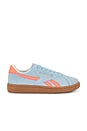 view 1 of 6 SNEAKERS CLUB C GROUNDS UK in Soft Blue, Super Charged Coral, & Gum