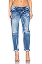 view 1 of 3 JEAN BOYFRIEND ELABORATE TAPERD in Lake Blue