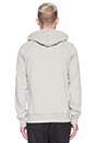 view 3 of 4 Pullover Hoodie with Side Zip in Heather Grey