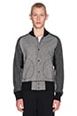 view 1 of 4 Varsity Jacket in Grey