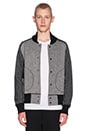 view 2 of 4 Varsity Jacket in Grey