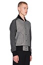 view 3 of 4 Varsity Jacket in Grey