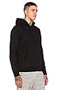 view 2 of 4 Heavyweight Side Zip Hoodie in Black