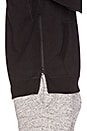 view 4 of 4 Heavyweight Side Zip Hoodie in Black