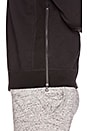 view 4 of 4 Heavyweight Side Zip Sweatshirt in Black