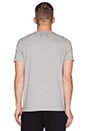 view 3 of 3 Set-In Tee in Heather Grey