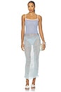 view 1 of 3 Delicate Maxi Dress in Blue