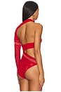 view 4 of 6 Dina Bodysuit in Red